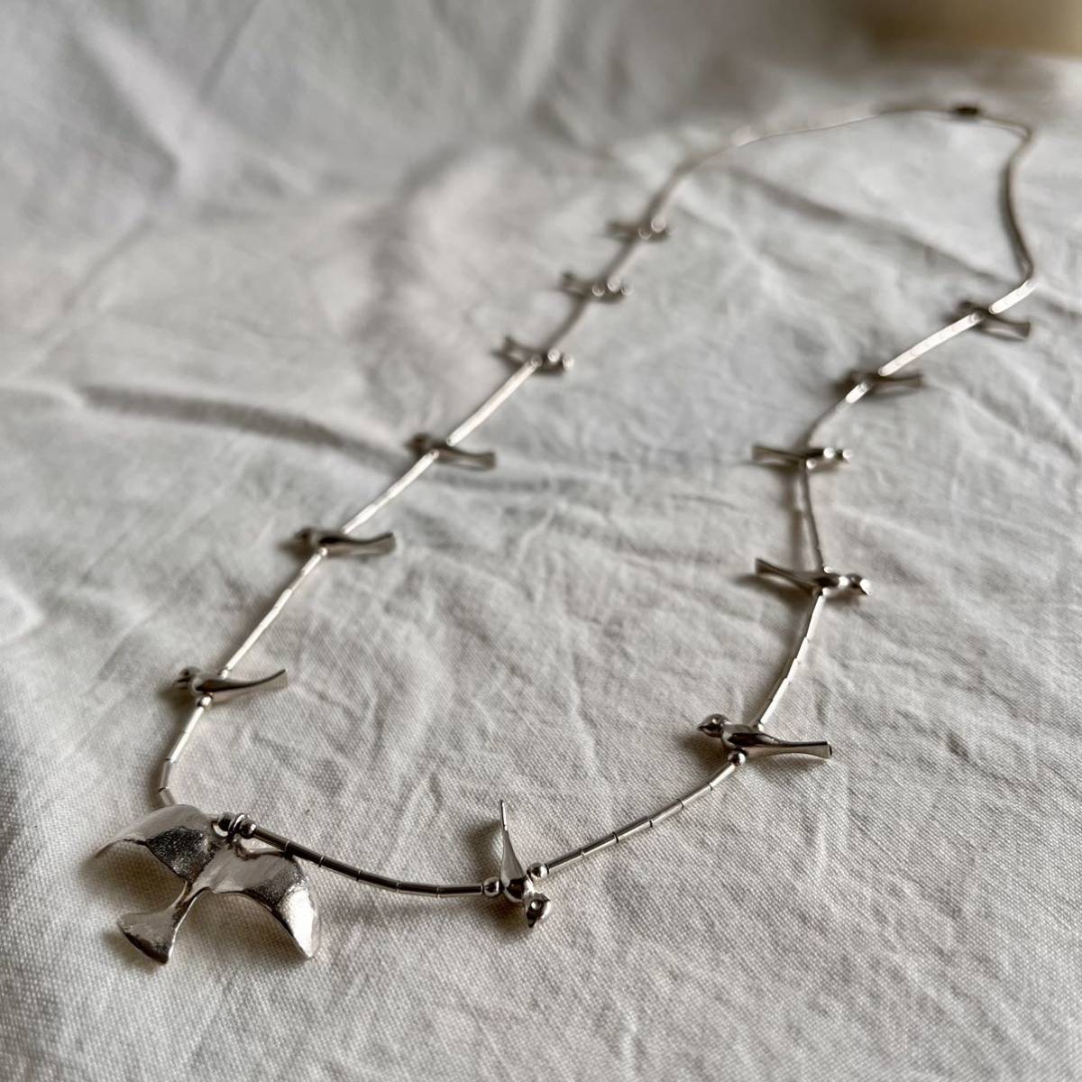 ヴィンテージ ズニ族 ハンドメイド フェティシュネックレス