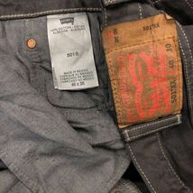 【DF114】Levi's 501 W40 L30 大きいサイズ 後染め 製品染め ブラック ジーンズ デニムパンツ DYE ブランド古着 リーバイス501 送料無料_画像6