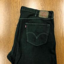 【DF233】Levi's 501 W42 L32 大きいサイズ 後染め 製品染め グリーン ジーンズ デニムパンツ DYE ブランド古着 リーバイス501 送料無料_画像1