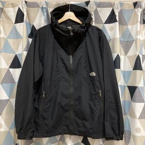 THE NORTH FACE ノースフェイスコンパクトジャケット 薄手ノースフェイス ビックサイズ ブラック 1番人気カラー
