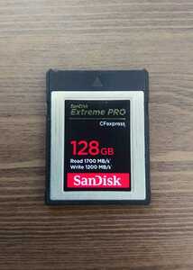 SanDisk Extreme PRO CFexpress typeB128GB 超高速 送料無料