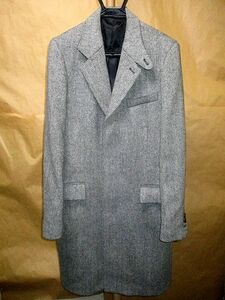 マルタンマルジェラ　Martin Margiela　10 04AW　ここのえタグ　本人期 チェスター　コート　グレー　46