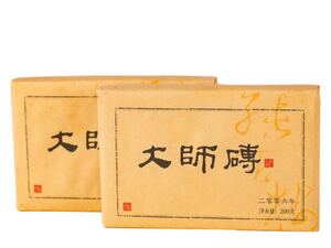 哈尼古茶 プーアル茶 「大師磚 」磚茶 熟茶 2006年