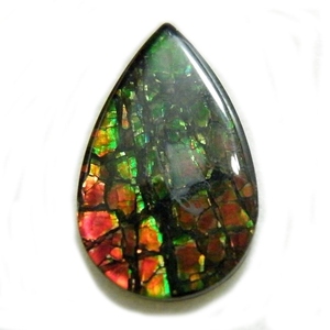 送料無料★≪超希少品≫天然石 アンモライト トリプレット ルース 11x18mm 5.23ct