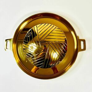 【ムーガタ鍋】送料込(ムーカタ、MOOKATA)ゴールド(金色)真鍮製