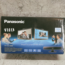 【美品】Panasonic　ビエラ コミュニケーションカメラ　TY-CC10W　パナソニック　VIERA　スカイプ　マイク　ワイドアングル_画像7