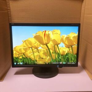 NEC MultiSync EA223WM 22 -inch wide liquid crystal monitor screen rotation length width possible used operation goods SHY606