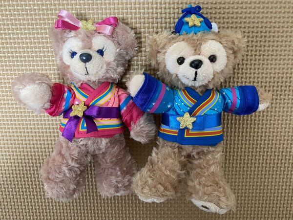 ダッフィー シェリーメイ ぬいぐるみバッジ 七夕☆