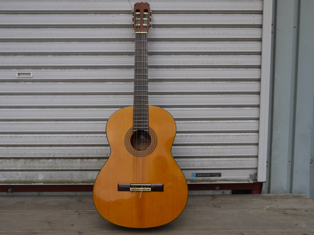 ジャンク扱い Takamine 高峰 タカミネ クラシックギター C-128 ※ペグ