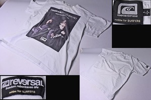 リバーサル レベンタカオ ★ フロントプリント Tシャツ TEE ★ reversal サーフライン ★ rebentacao ★ Sサイズ ★ rvddw