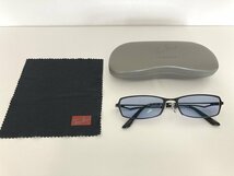 送料込み ■ Ray-Ban レイバン サングラス RB8681 1119 TITANIUM 眼鏡 メガネ フレーム 度あり ケースおまけ_画像1