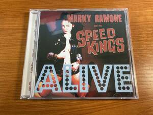 【1】0831◆Marky Ramone & The Speed Kings／Alive◆マーキー・ラモーン◆輸入盤◆