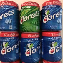 送料５２０円！新品！クロレッツ ボトルガム ガム　9個_画像3