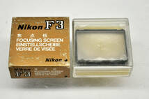 ★ ほぼ未使用品　ニコン Nikon　F3用　焦点板　フォーカシングスクリーン FOCUSING SCREEN　Kタイプ ★　_画像1