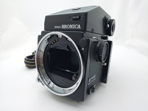 【中古】ZENZA BRONICA ETR S AE-II ファインダー 120 フィルムバック 付 ブロニカ