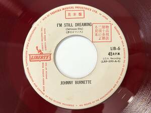 白ラ赤盤！ジョニー・バーネット『夢のロマンス / カントリー・アンド・マイ・ベイビー』(JOHNNY BURNETTE,LIBERTY)