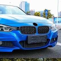 即納●送料込み●BMW 3シリーズ F30/F31 ダイヤモンドグリル オールブラック 320i/325i/328i/330i/335i フロントグリル バンパー 社外品_画像5