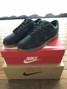 Nike Dunk Low SE Velvet Brown and Black ダンク ロー ベルベット DV1024-010 US 8.5 26.5cm 黒タグ付 SNKRS購入 新品未使用品 クロコ