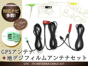 イクリプス AVN668HD 地デジ GPS フィルムアンテナセット