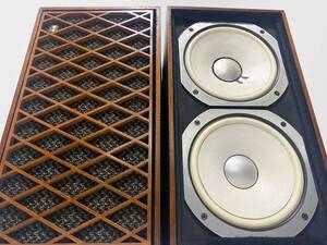 Vintage JBL L75 MINUET メヌエット 8Ω 新品ラバーエッジ LE8T + PR8 エンブレム付