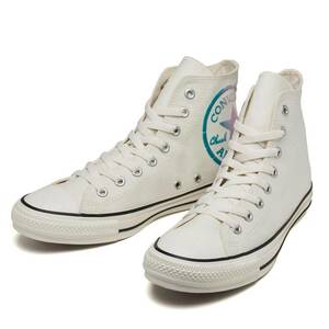 ☆CONVERSE ALL STAR DAMAGETEE HI 白 27.5cｍ コンバース オールスター ダメージティー ハイ ダメージTEE 1SC618 31304780