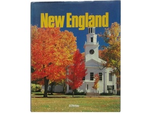 洋書◆ニューイングランド写真集 本 アメリカ 建物 景色 自然