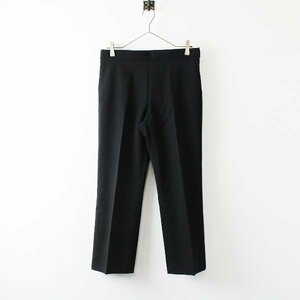 美品 2018SS L'Appartement AP STUDIO エーピーストゥディオ Straight Cropped Pants /-ブラック【2400012185258】