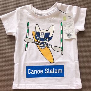 東京 オリンピック 記念 Tシャツ ホワイト キッズ 110cm
