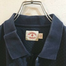 ◆お洒落な逸品◆大きいサイズ◆L◆Brooks Brothers/ブルックスブラザーズ 半袖 ポロシャツ ネイビー 紺 グリーン メンズ L ON1806_画像4