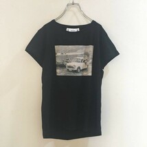 ◆お洒落な逸品◆MINI/ミニ 半袖 Tシャツ ブラック 黒 XS ON1820_画像1
