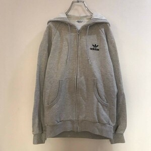 トレフォイル　三つ葉◆ADIDAS/アディダス パーカー グレー メンズ M ON1155