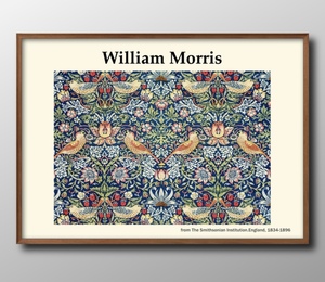 Art hand Auction 1-8025 ■ Free shipping!! A3 poster William Morris Scandinavian/Korean/painting/illustration/matte/exclusive to our store, Housing, interior, others