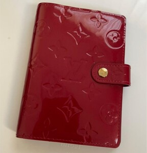 ルイヴィトン Louis Vuitton 手帳カバー PM ヴェルニ
