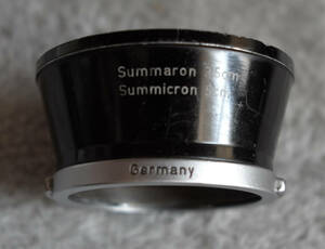 ★☆★ ライカ ライツ ITDOO Summaron 3.5cm & Summicron 5cm レンズ用 レンズフード Leica Leitz Wetzlar