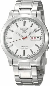 SEIKO(セイコー) SNK789K1 メンズ腕時計 SEIKO5 旧モデル 自動巻き 機械式 オートマチック シルバー ホワイト 文字盤 SEIKOボックス付