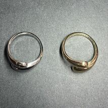 ドロップリング　指輪　雫型　シルバー925　ゴールド、シルバー　シンプル　ニュアンス　韓国　アクセサリー　新品_画像8