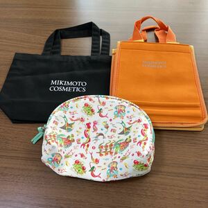 化粧ポーチ＆トートバッグ2点　非売品　MIKIMOTO