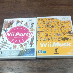 2本セット Wiiパーティ Wii ミュージック Wii Music Wii Party