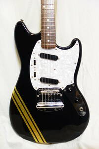 ★レア！Fender Japanムスタング「MG69/CO-LTD Goldline BLK」E-2219