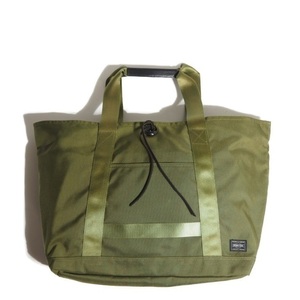B2661z3　■PORTER ポーター × TRAVEL COUTURE by LOWERCASE■　TOTE BAG パリスティックナイロン トートバッグ カーキ