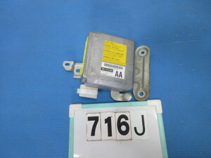 !716J ムーヴ 前期 150 L150S 純正 SRS エアバッグコンピューター 89170-B2010 152300-6220 送料520円