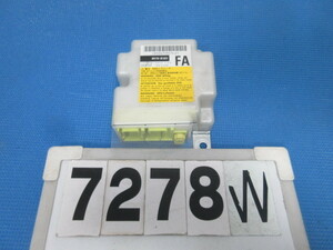 !7278W PASSO パッソ 後期 KGC30 純正 SRS エアバッグコンピューター 150300-3472 89170-B1251 送料520円