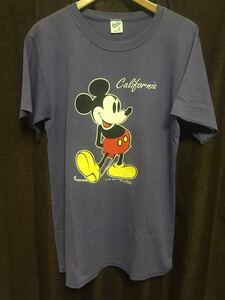 90年代　VELVA SHEEN ミッキーマウス Tシャツ USA製 ベルバシーン サイズM ヴィンテージ ディズニー　ボーダー☆