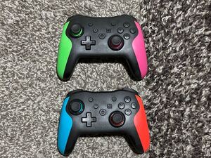 ニンテンドースイッチ ワイヤレスコントローラー 2個セット Nintendo Switch プロコン 任天堂