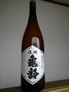 【信州亀齢】純米酒 ひとごこち 1800ml 蔵出2022年5月 冷蔵保存　