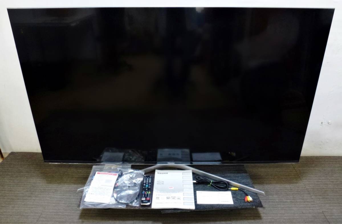 先行販売 【美品】HISENSE ハイセンス65U7E 液晶テレビ 4K テレビ