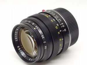 *0Leica SUMMILUX 50mm F1.4 2. generation camera lens standard single burnt point M mount Leica 0*0128720150*