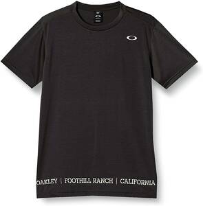 レア! 希少! ラスト! 最後の1点! 正規品 本物 新品 オークリー OAKLEY ワイルド クール! Tシャツ ロゴあり オシャレ! ブラック 黒 S ( M