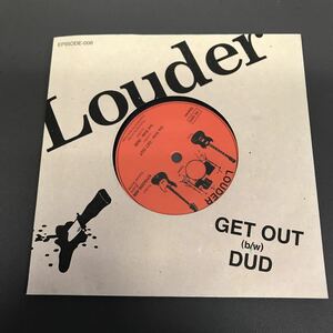 EP-007 LOUDER GET OUT DUD POWER POP PUNK FIRST ALERT BLOW ONE’S COOL LIQUID SCREEN