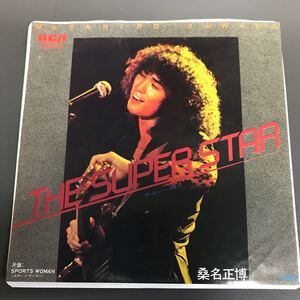 EP-009 桑名正博 &Tear Drops THE SUPER STAR スポーツ・ウーマン 松本隆 筒美京平 鈴木茂 戸塚修 1980年 和モノAtoZ